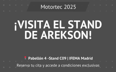 Arekson Group en Motortec 2025: la innovación que impulsa tu negocio